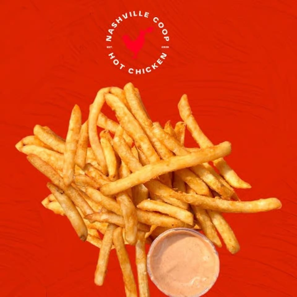 Hand-Cut Fry Box.